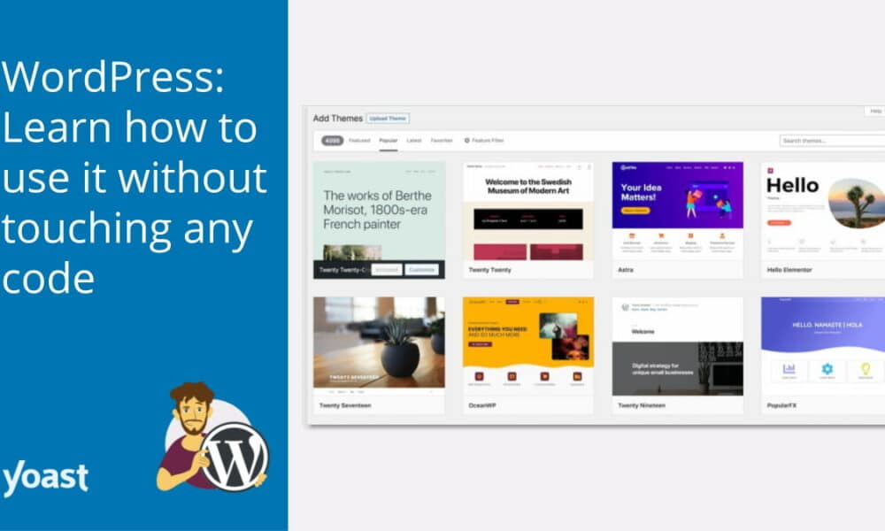 Learn How To Use Wordpress Without Touching Any Code Wp Guy News