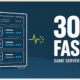 Server dashboard showing warm worker processes handling a traffic burst without delay